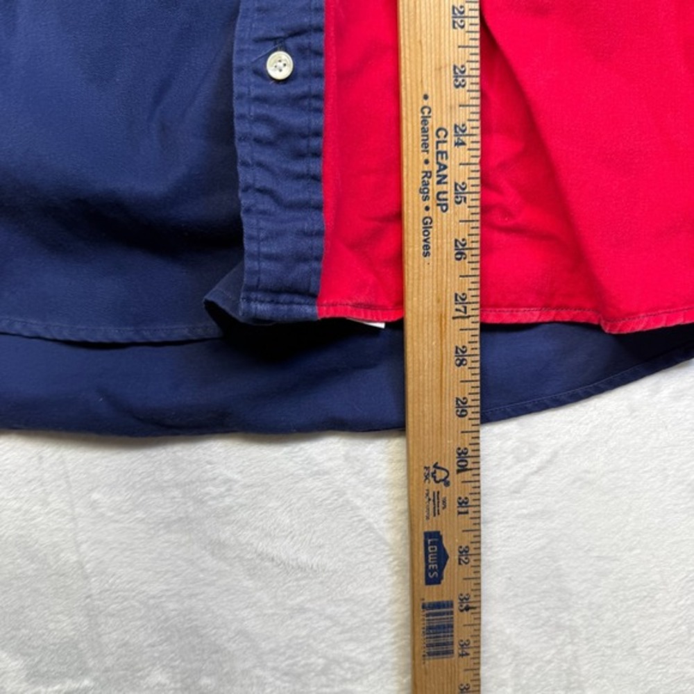 VTG Texas Cotton Shirt Mens Sz LG Texas Flag Button Up USA Made Shirt - Picture 7 of 11